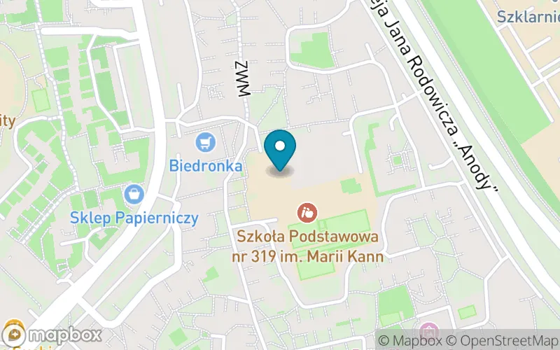 Lokalizacja: Szkoła Podstawowa nr 319 im. Marii Kann