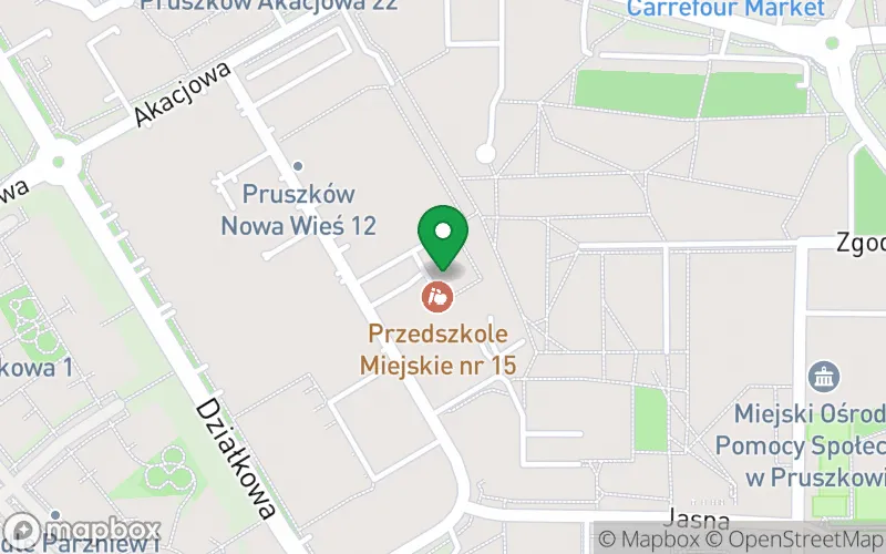 Lokalizacja: Przedszkole Miejskie nr 15