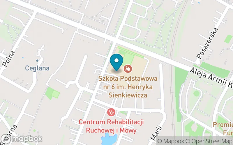 Lokalizacja: Szkoła Podstawowa nr 6 im. H. Sienkiewicza