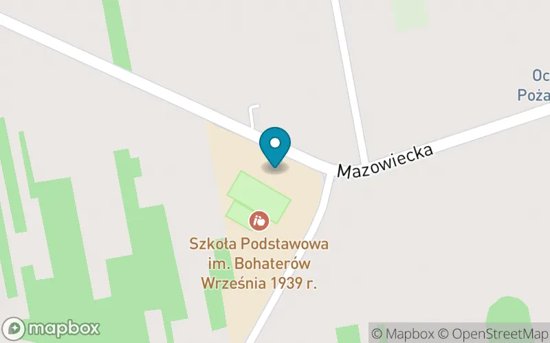 Lokalizacja: Szkoła Podstawowa w Grodzisku im. Bohaterów Września 1939 R.