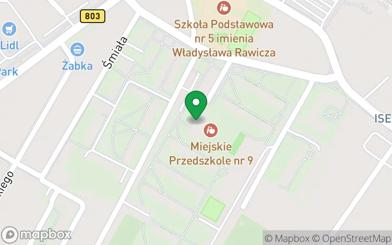 Lokalizacja: Miejskie Przedszkole nr 9 w Siedlcach