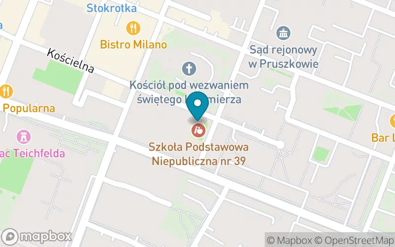 Lokalizacja: Szkoła Podstawowa Niepubliczna nr 39