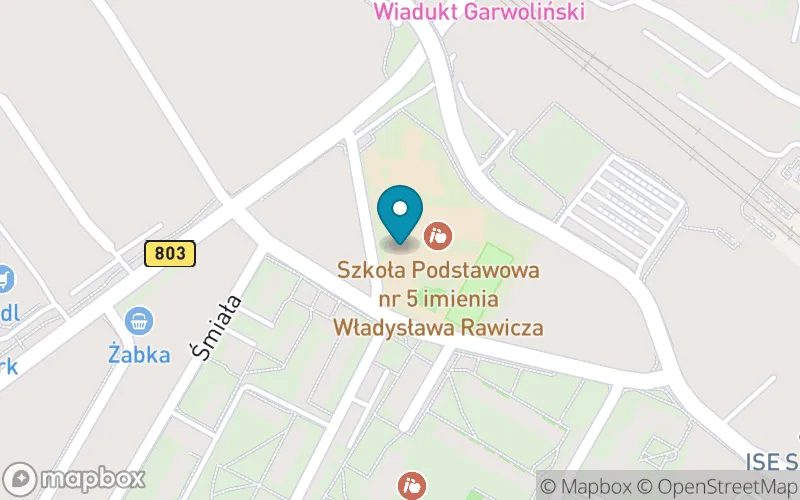 Lokalizacja: Szkoła Podstawowa nr 5 im. Władysława Rawicza w Siedlcach