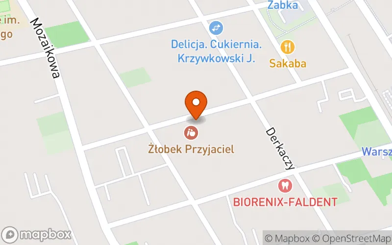 Lokalizacja: Niepubliczny Żłobek "Przyjaciel" Anna Nikodem