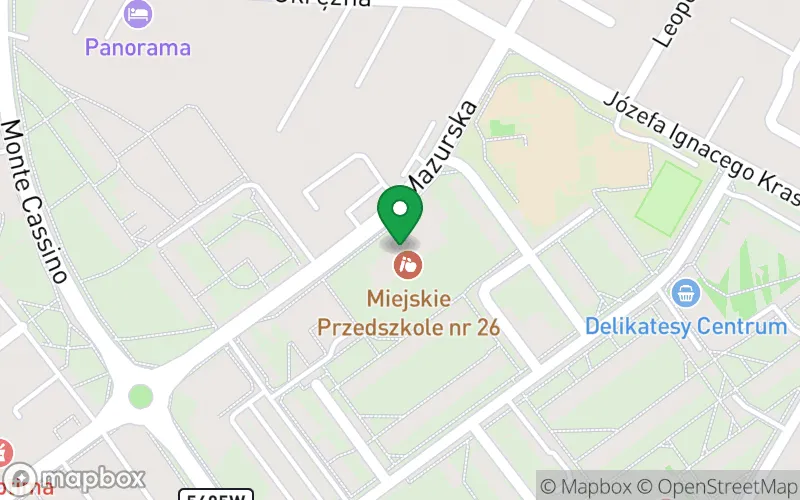 Lokalizacja: Miejskie Przedszkole nr 26 w Siedlcach