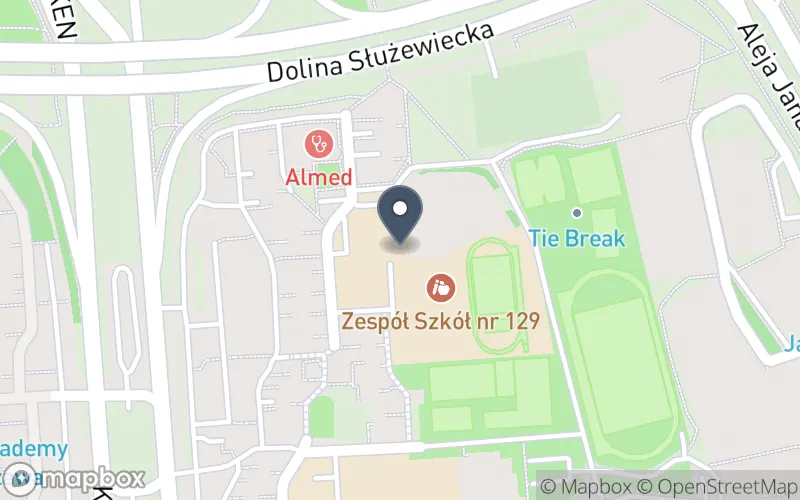 Lokalizacja: Zespół Szkół nr 129 w Warszawie
