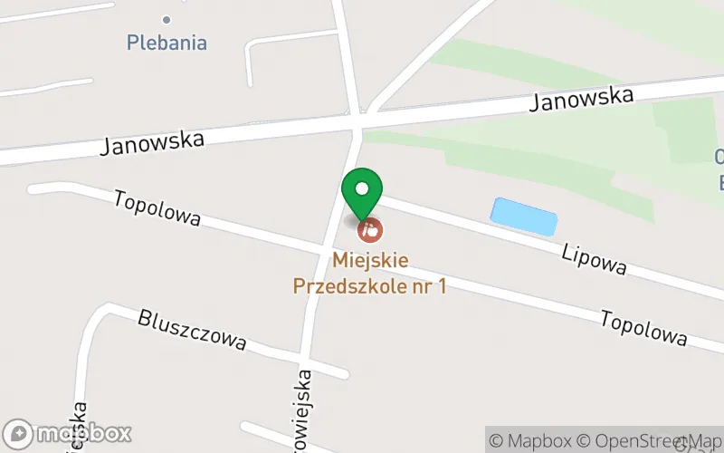 Lokalizacja: Miejskie Przedszkole nr 1