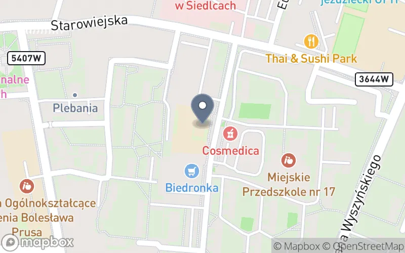 Lokalizacja: Centrum Kształcenia Ustawicznego w Siedlcach