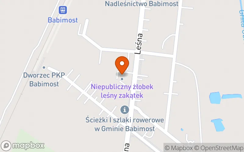 Lokalizacja: Żłobek Leśny Zakątek