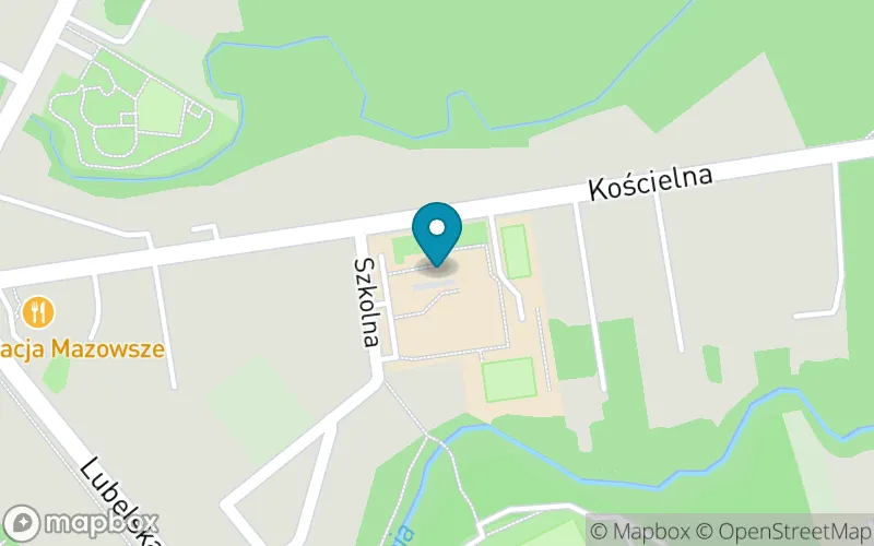 Lokalizacja: Szkoła Podstawowa z Oddziałami Integracyjnymi im. Bohaterskich Lotników Polskich w Wiązownie