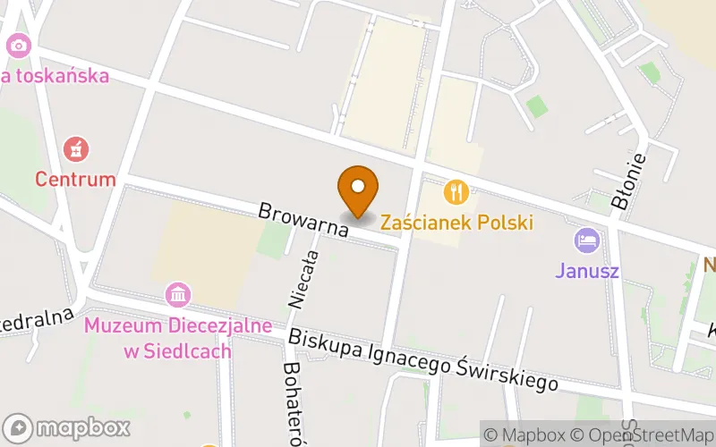Lokalizacja: Szkoła Policealna nr 6 dla Dorosłych w Siedlcach
