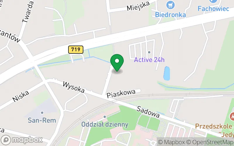 Lokalizacja: Niepubliczny Integracyjno-Terapeutyczny Punkt Przedszkolny Równowaga