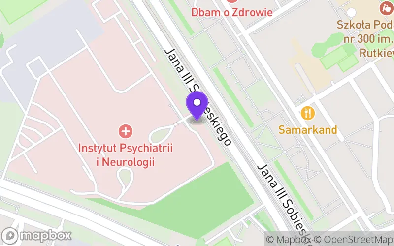 Lokalizacja: CXXI Liceum Ogólnokształcące Specjalne w Instytucie Psychiatrii i Neurologii