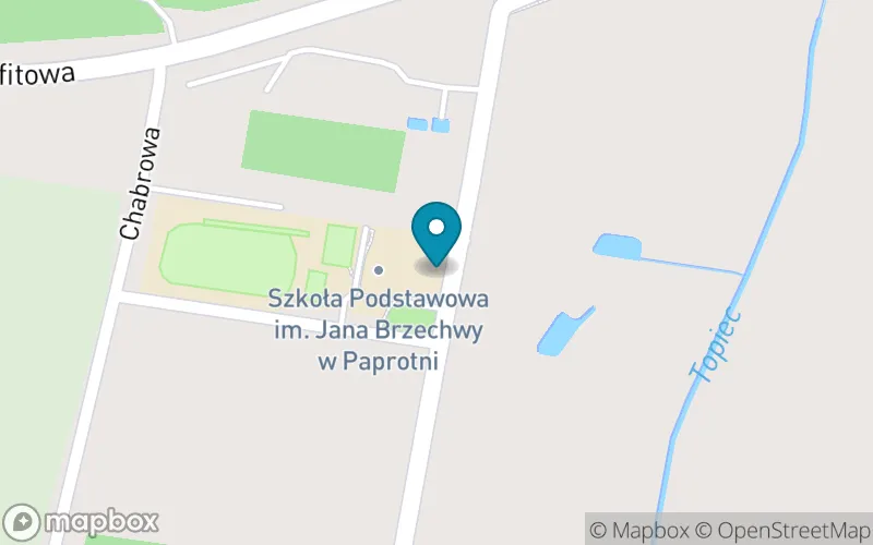 Lokalizacja: Szkoła Podstawowa im. Jana Brzechwy w Paprotni