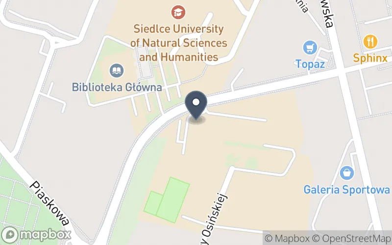 Lokalizacja: Zespół Szkół Ponadpodstawowych nr 3 im. Stanisława Staszica w Siedlcach