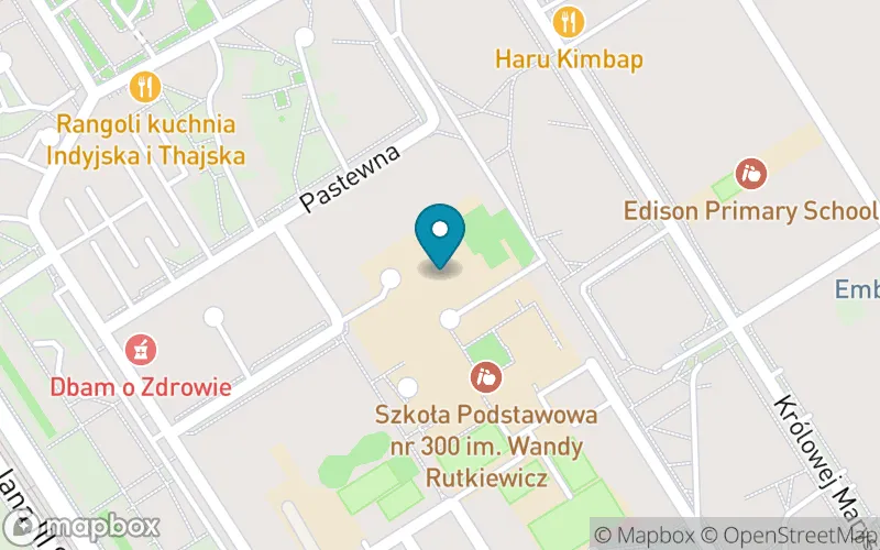 Lokalizacja: Szkoła Podstawowa nr 300 im. Wandy Rutkiewicz