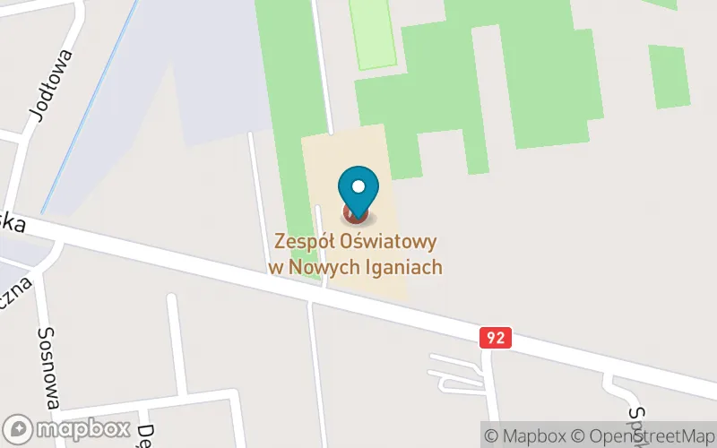 Lokalizacja: Zespół Oświatowy w Nowych Iganiach Szkoła Podstawowa im. Gen. Ignacego Prądzyńskiego