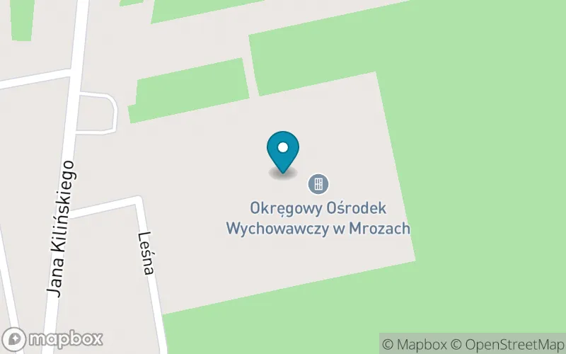 Lokalizacja: Szkoła Podstawowa nr 2 w Okręgowym Ośrodku Wychowawczym w Mrozach