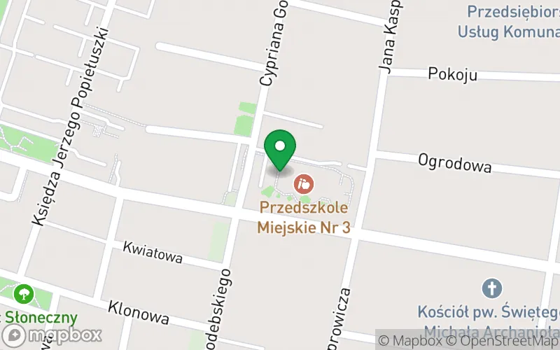 Lokalizacja: Przedszkole Miejskie nr 3