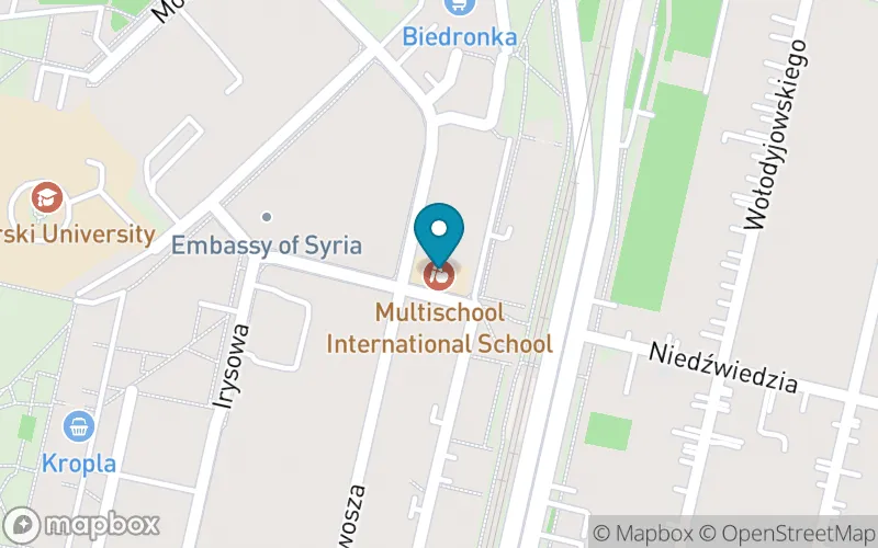 Lokalizacja: Multischool International School Szkoła Podstawowa