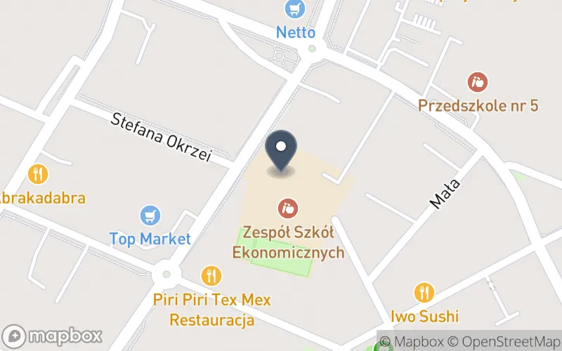 Lokalizacja: Zespół Szkół Ekonomicznych w Mińsku Mazowieckim