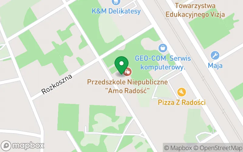 Lokalizacja: Przedszkole Niepubliczne "Amo Radość"