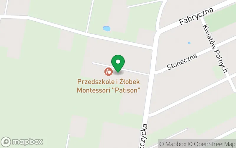 Lokalizacja: Przedszkole Montessori "Patison"