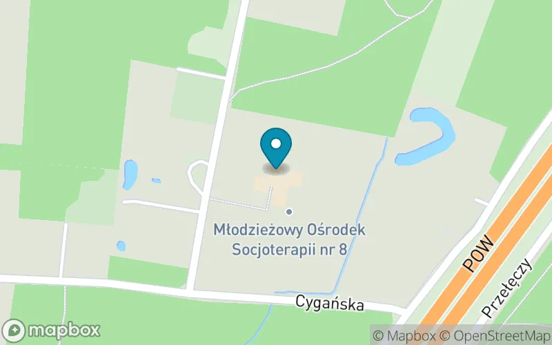 Lokalizacja: Szkoła Podstawowa Specjalna nr 349 w Młodzieżowym Ośrodku Socjoterapii nr 8