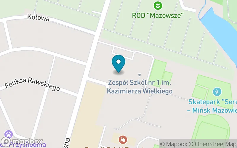 Lokalizacja: Szkoła Podstawowa dla Dorosłych w Centrum Kształcenia Zawodowego i Ustawicznego w Mińsku Mazowieckim