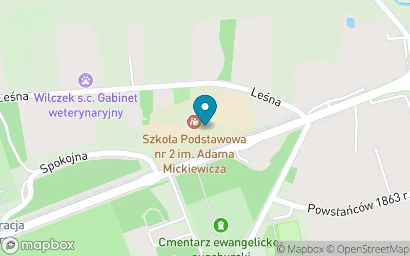 Lokalizacja: Szkoła Podstawowa nr 2 im. Adama Mickiewicza w Kole z Oddziałami Przedszkolnymi i Sportowymi