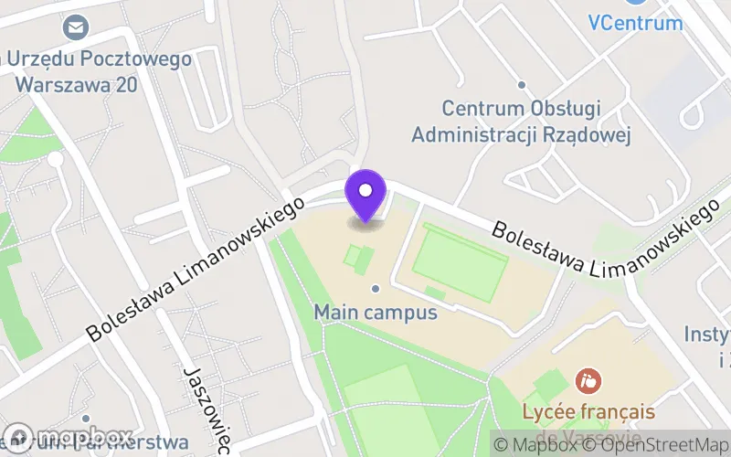 Lokalizacja: Brytyjskie Liceum Ogólnokształcące The British School