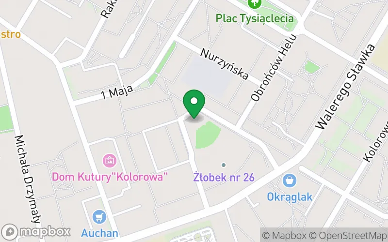 Lokalizacja: Przedszkole nr 112 "Leśne Skrzaty" w Warszawie