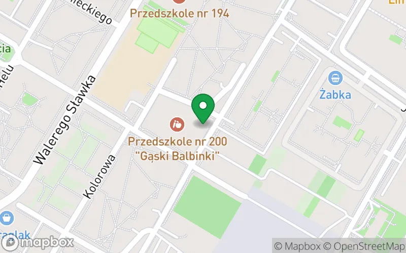 Lokalizacja: Przedszkole nr 200 "Gąski Balbinki"
