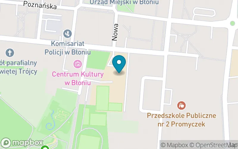 Lokalizacja: Szkoła Podstawowa nr 3 im. Hugona Kołłątaja w Błoniu