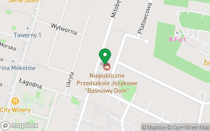 Lokalizacja: Niepubliczne Przedszkole Językowe "Baśniowy Dom"