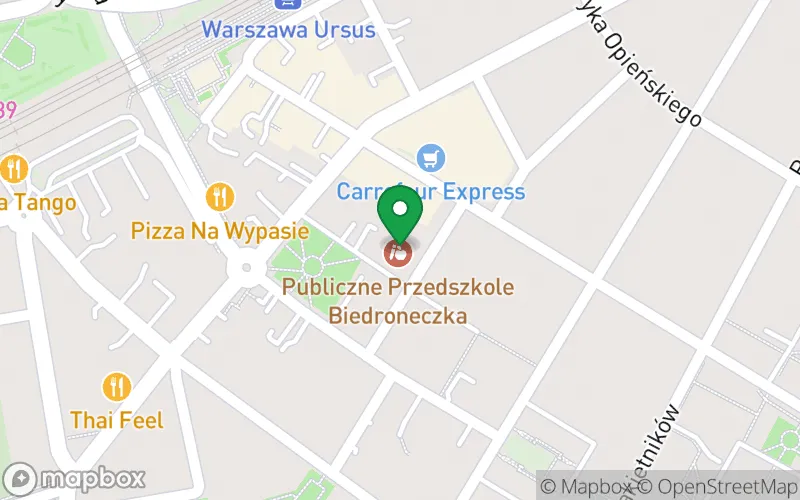 Lokalizacja: Publiczne Przedszkole Biedroneczka