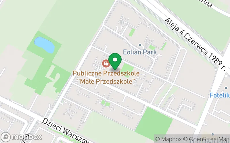 Lokalizacja: "Małe Przedszkole" Niepubliczne Przedszkole Integracyjne