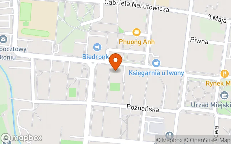 Lokalizacja: Żłobek "Sensolandia" ul. Traugutta 3 Błonie