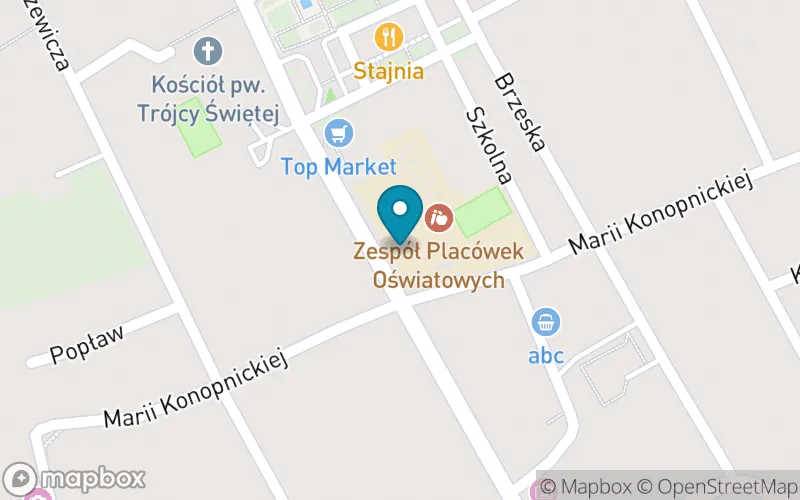 Lokalizacja: Zespół Placówek Oświatowych Szkoła Podstawowa im. Czesława Tańskiego w Janowie Podlaskim