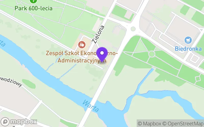 Lokalizacja: Liceum Ogólnokształcące przy ZSE-A w Kole
