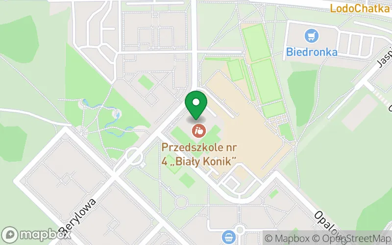 Lokalizacja: Przedszkole nr 4 Biały Konik