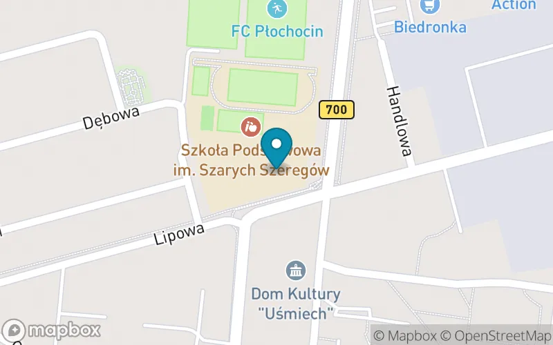Lokalizacja: Szkoła Podstawowa im. Szarych Szeregów