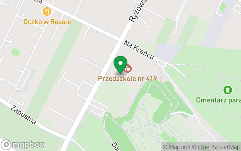 Lokalizacja: Przedszkole nr 419