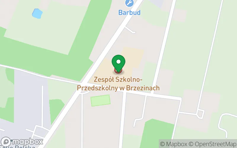 Lokalizacja: Samorządowe Przedszkole w Brzezinach