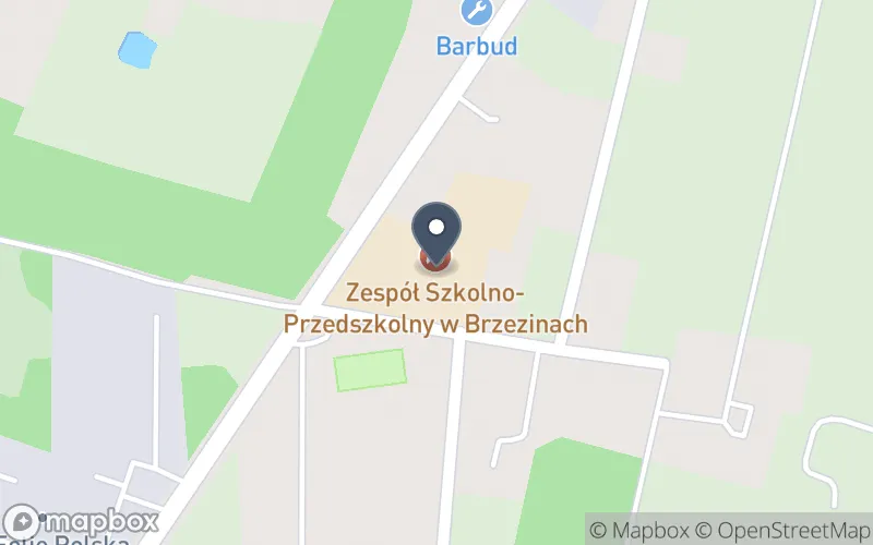 Lokalizacja: Zespół Szkolno-Przedszkolny w Brzezinach