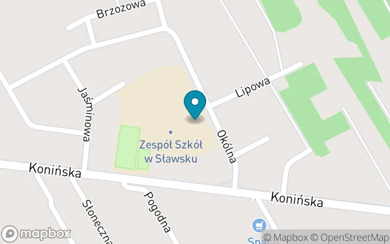 Lokalizacja: Szkoła Podstawowa Im.kornela Makuszyńskiego w Sławsku