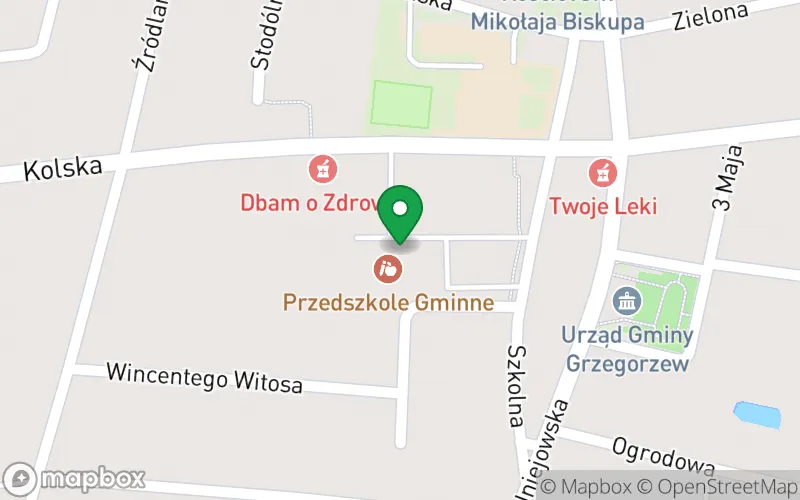 Lokalizacja: Przedszkole Gminne w Grzegorzewie