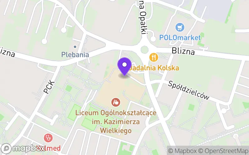 Lokalizacja: Liceum Ogólnokształcące im. Kazimierza Wielkiego w Kole