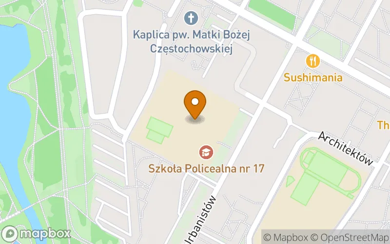 Lokalizacja: Szkoła Policealna nr 17 w Warszawie