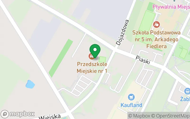 Lokalizacja: Przedszkole Miejskie nr 1 w Kole